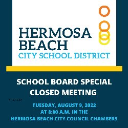 HBCSD School Board Special CLOSED Meeting